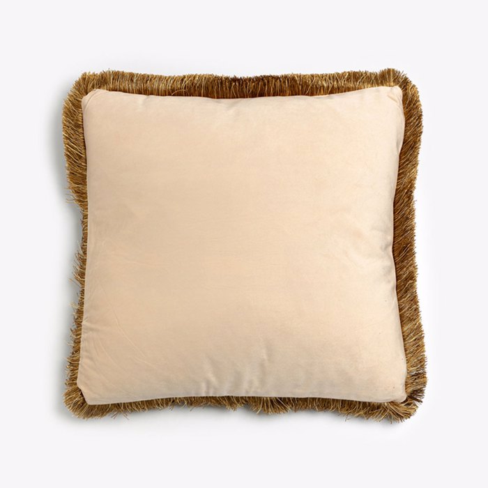 Liberta - Maison GARZA Diakosmitiko Maxilari ufasmatino/Beloudino Mavro/Xruso 45x45cm 018892