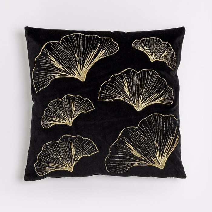 Liberta - Maison DIONE Diakosmitiko Maxilari Beloudino Mavro/Xruso 45x45cm 018894