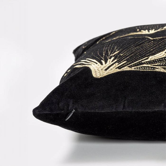 Liberta - Maison DIONE Diakosmitiko Maxilari Beloudino Mavro/Xruso 45x45cm 018894