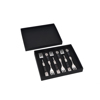 Liberta-Maison Royal Pirouni Gukou Set 6tmx 15x2x1cm Atsali Mavro Resin 018963