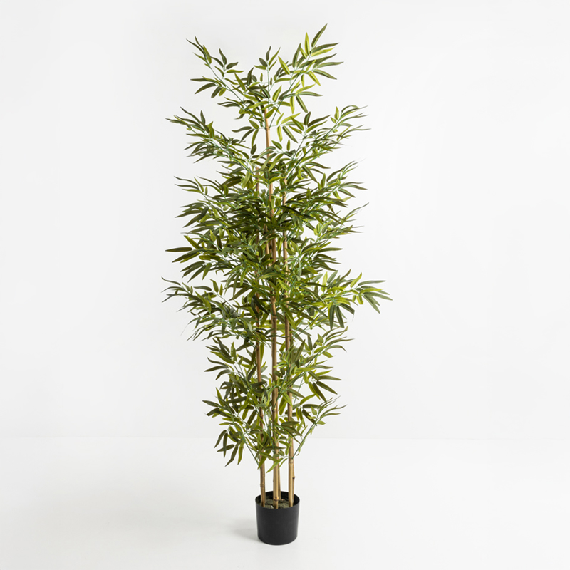 Liberta-Maison Bamboo Δέντρο Τεχνητό σε Γλάστρα 190cm Polyester Πράσινο PVC 019201