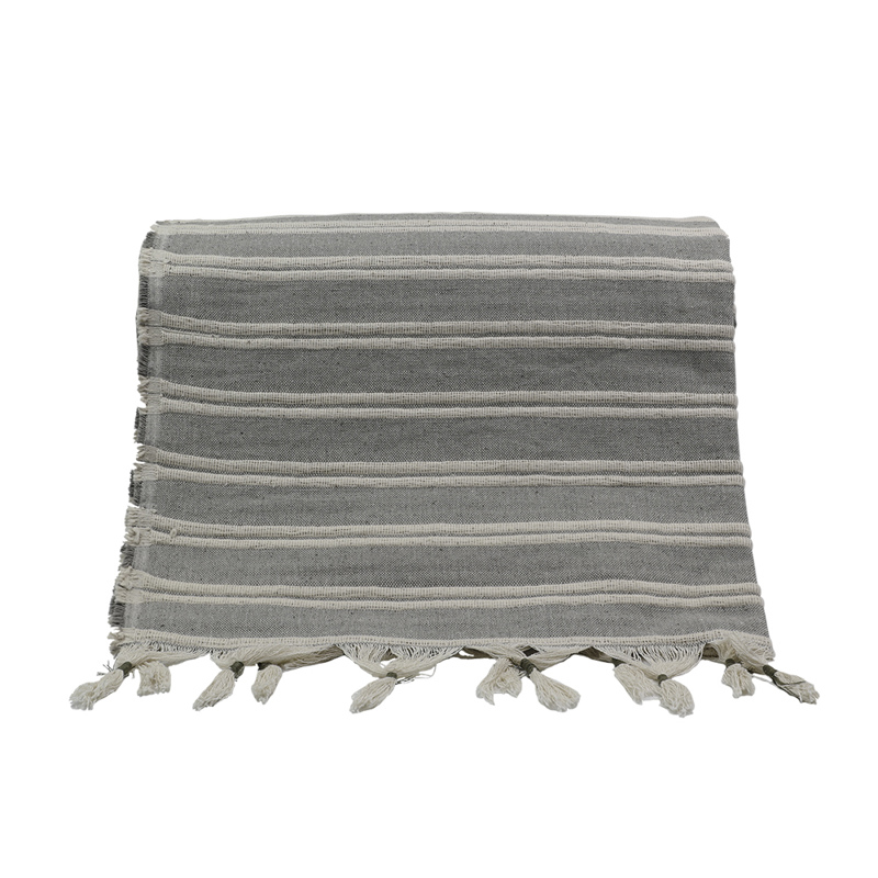 Liberta - Maison AMMOS 1 Ριχτάρι Βαμβακερό Μπεζ 150x210cm 019626