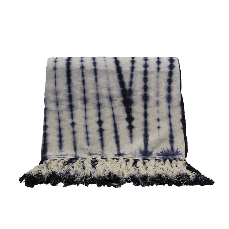 Liberta - Maison AGADIR Ριχτάρι Βαμβακερό Μπλε/Λευκό 150x230cm 019630