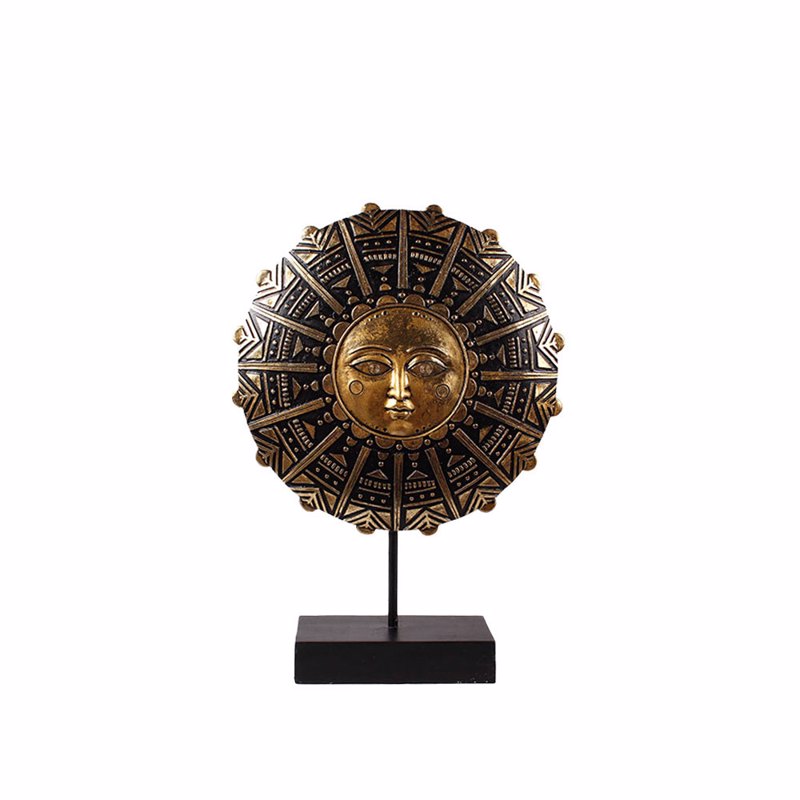 Liberta - Maison OSIRIS DECO Διακοσμητικό Resin Μπρονζέ/Μαύρο 28x7.8x40cm 019761