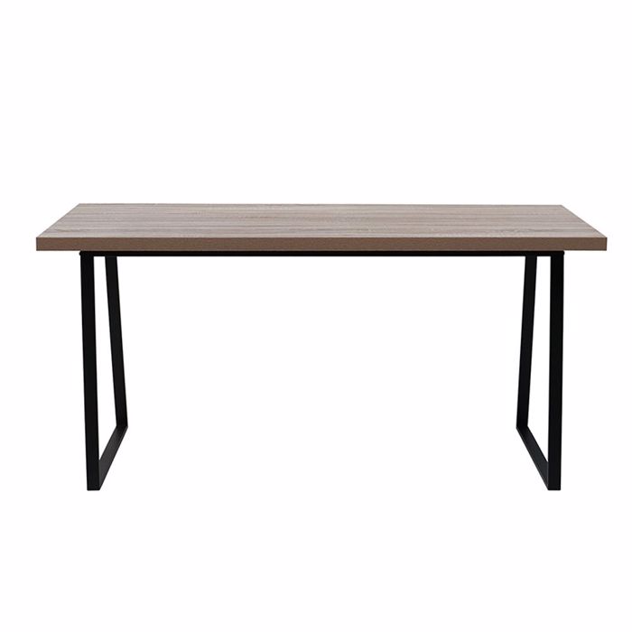 Liberta - Maison PLEGMA Τραπέζι Sonoma/Μαύρο 160x80x76cm 02-0364 Liberta - Maison PLEGMA Trapezi Sonoma/Mavro 160x80x76cm 02-0364