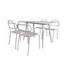 Liberta - Maison ITALIAN Set Trapezarias Fusiko Anoixto 120x75x75cm 02-0673