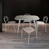 Liberta - Maison ITALIAN Set Trapezarias Fusiko Anoixto 120x75x75cm 02-0673