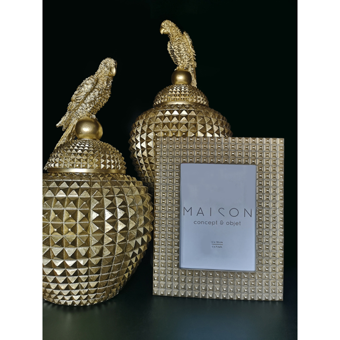 Liberta - Maison PERROQUET Doxeio Apothikefsis Resin Xruso F23x38cm 020411