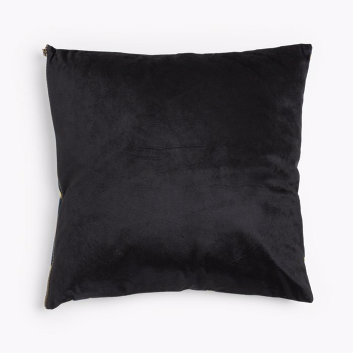 Liberta - Maison MINTONI Diakosmitiko Maxilari Beloudino Mavro/Xruso 45x45cm 020450