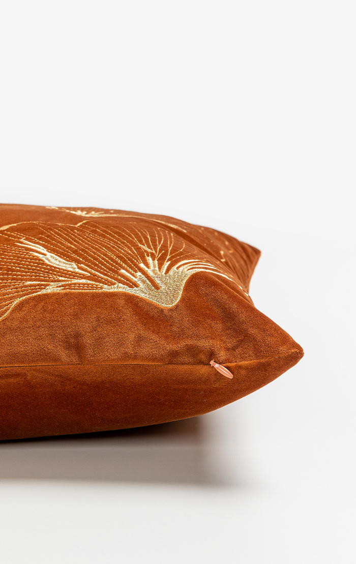 Liberta - Maison VENTALIA Diakosmitiko Maxilari Beloudino Terracotta/Xruso 45x45cm 020461