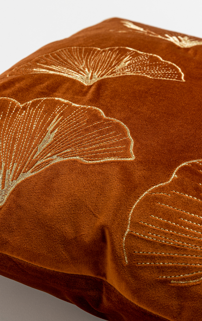 Liberta - Maison VENTALIA Diakosmitiko Maxilari Beloudino Terracotta/Xruso 45x45cm 020461