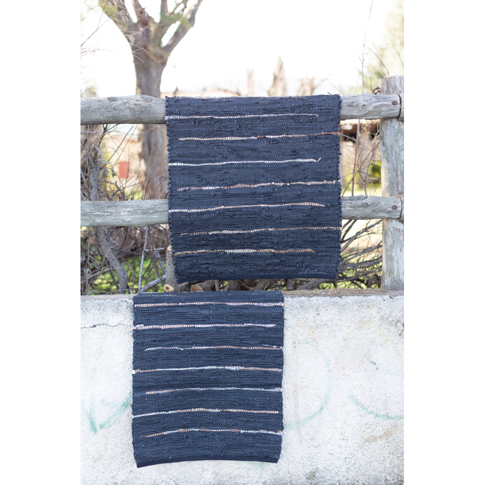 Liberta-Maison LINES Xalaki 60x90cm Derma Mavro Bez Lefko 020493