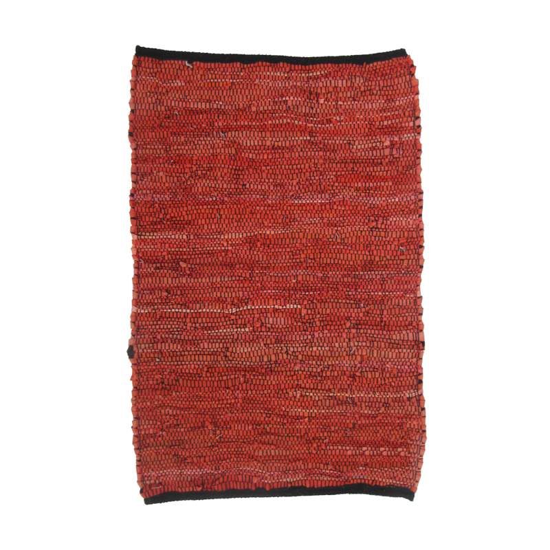 Liberta - Maison MAROCCO Χαλί Δερμάτινο Πορτοκαλί 60x90