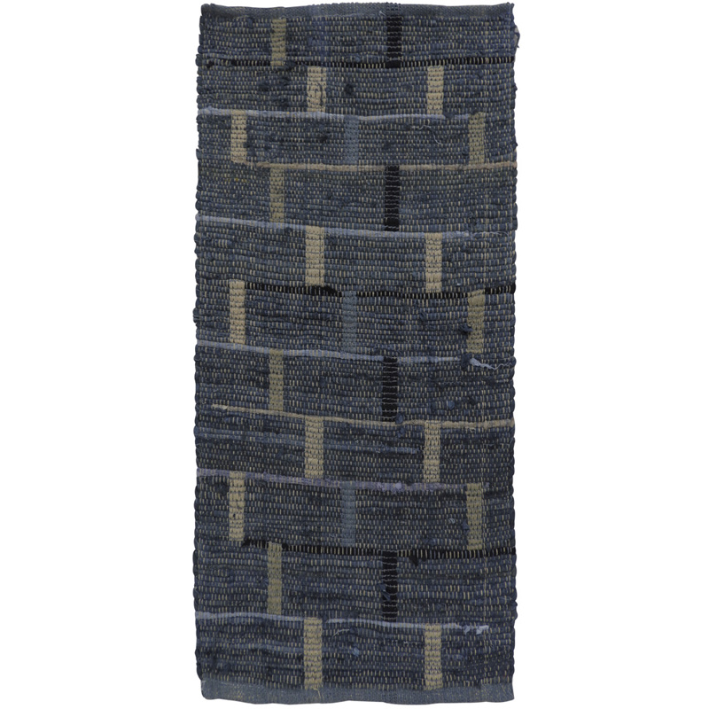 Liberta - Maison BOX Χαλί Βαμβακερό Μπλε/Μπεζ 70x150cm 020538