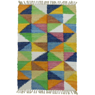 Liberta - Maison TRIGONAL Χαλί Βαμβακερό Πολύχρωμο 60x90cm 020541