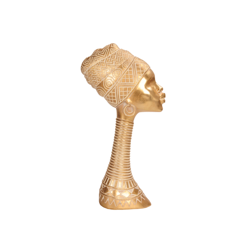 Liberta - Maison ABENI 3 DECO Φιγούρα Resin Χρυσή 15.2x