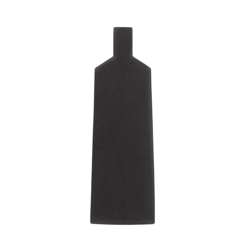 Liberta - Maison LUI Βάζο Κεραμικό Avθρακί Ματ 14.5x5xH