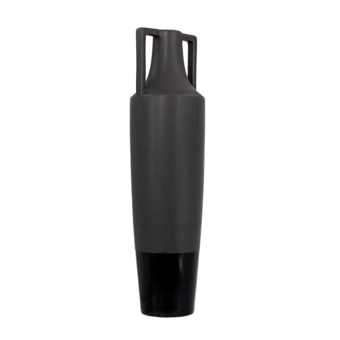 Liberta - Maison AIMA Bazo Keramiko Anthraki Mat/Silver Gun F13.5x49cm 020923