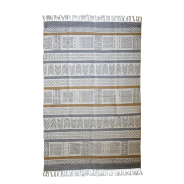 Liberta - Maison TECCATI Χαλί Βαμβακερό Μπεζ Πολύχρωμο 120x190cm 021450