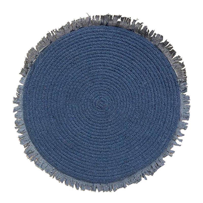 Liberta - Maison REEF Σουπλά 30x30cm Βαμβάκι Μπλέ Polyester 021566