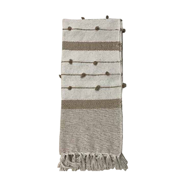 Liberta - Maison SAND Ριχτάρι Διακοσμητικό 125x150cm Βαμβάκι Caramel Μπεζ 021649