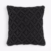 Liberta - Maison AL MANO Diakosmitiko Maxilari 45x45x5cm Bambaki Mavro Polyester 021669