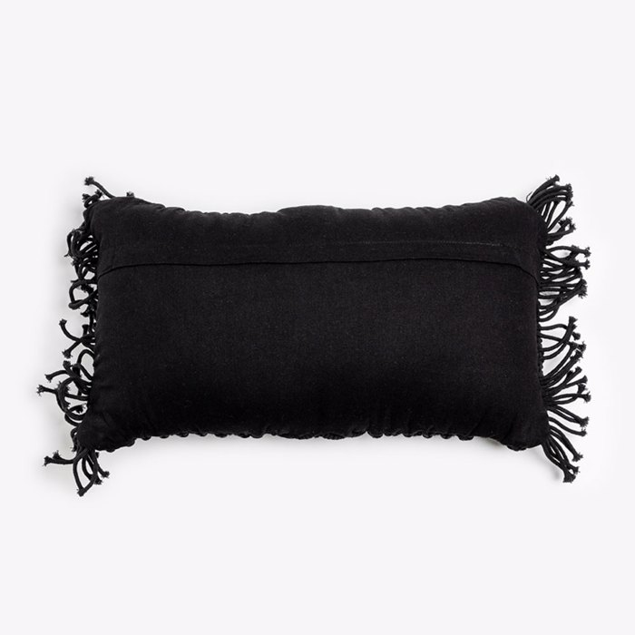 Liberta - Maison AL MANO Diakosmitiko Maxilari 45x45x5cm Bambaki Mavro Polyester 021670