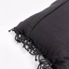 Liberta - Maison AL MANO Diakosmitiko Maxilari 45x45x5cm Bambaki Mavro Polyester 021670