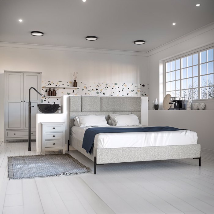 Liberta - Maison HAMMA 1 Xali Bambakero Bez/Mavro/Mple 190x120cm 021678