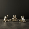 Liberta - Maison FROGGIES 2 DECO Set ton 3 Batraxos Resin Asimi 16.3x7.5x10.8cm 021864