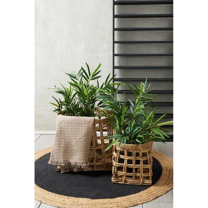 Liberta - Maison DALAT Set ton 2 Kalathi apo uakintho/Sidero Fusiko 44x44x46cm 021905