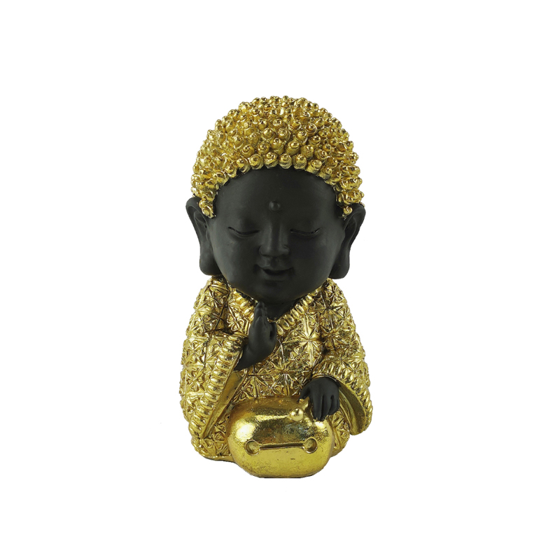 Liberta - Maison BABY BUDDHA 3 DECO Βούδας Resin Χρυσός
