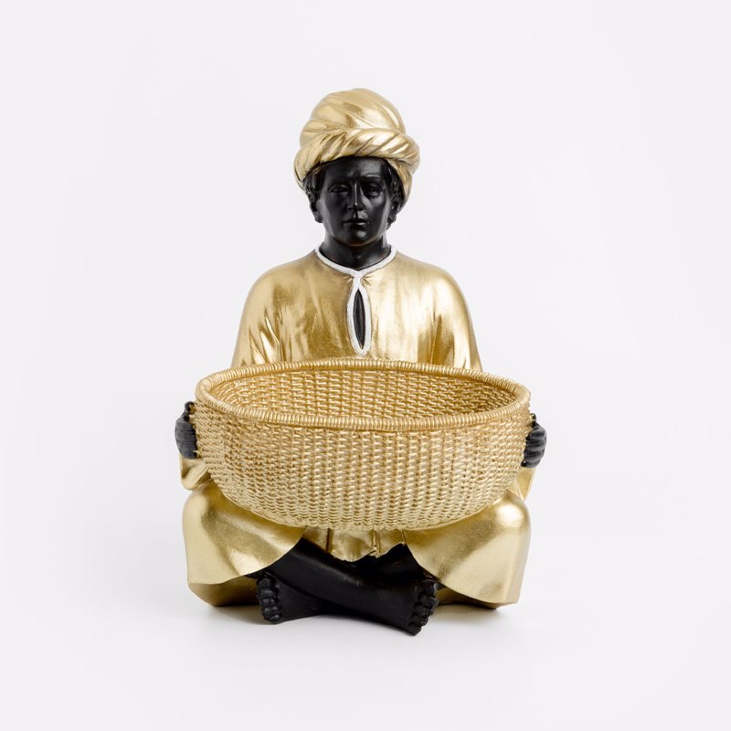 Liberta - Maison VEDAS DECO Φιγούρα Resin Χρυσή/Μαύρη 1