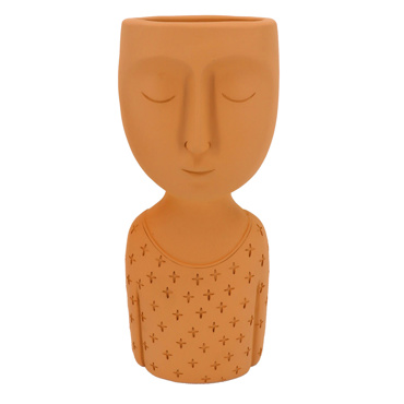 Liberta - Maison SKEPTICAL 1 Κασπώ Resin Terracotta 10.8x8.7x25.6cm 022126