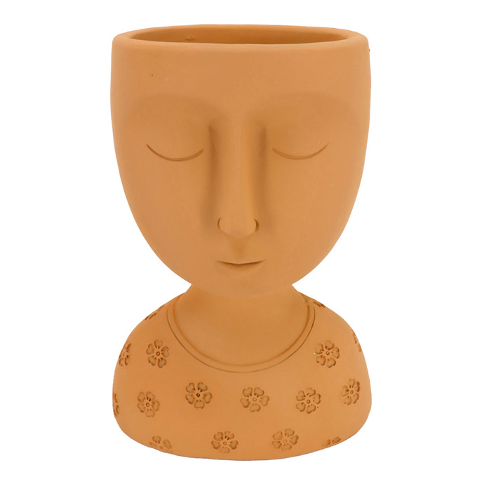 Liberta - Maison SKEPTICAL 2 Kaspo Resin Terracotta 14.8x10x19.4cm 022127