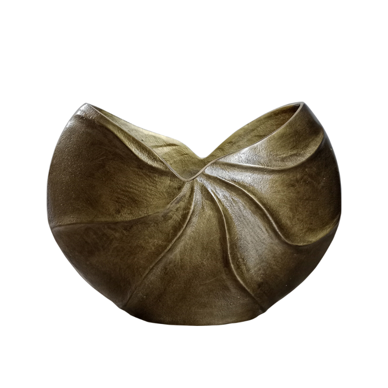 Liberta - Maison IWA 3 Βάζο Αλουμινίου Χρυσό Αντικέ 38x