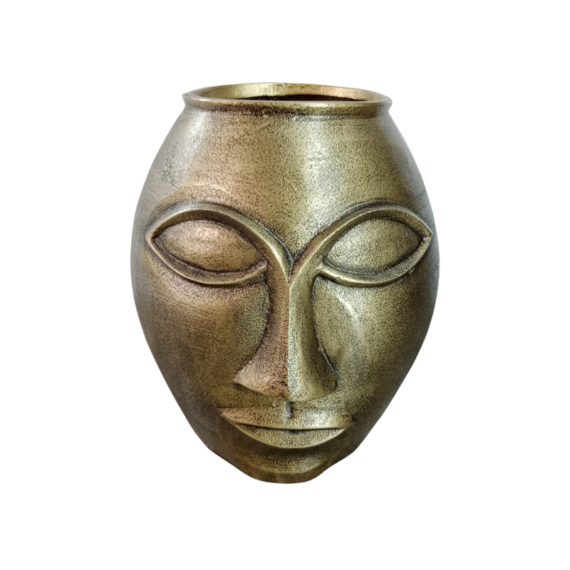Liberta - Maison HARGA Βάζο Αλουμινίου Χρυσό Αντικέ Φ23