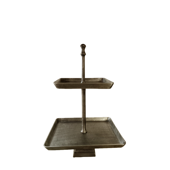 Liberta - Maison LITH Orntebiera 2 Epipedon Alouminiou Xrusi Antike 36x36x55cm 022258