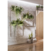Liberta-Maison Boston Fern Futo Texnito Se Gastra 36cm Polyester Prasino PE/PP 022411