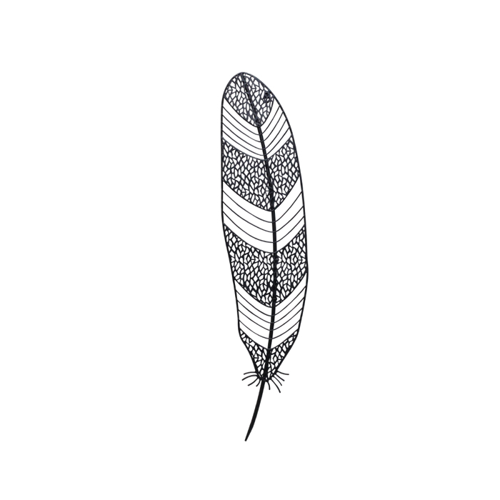 Liberta - Maison FEATHER DECO Diakosmitiko Toixou Metalliko Mavro 22x1.5x96.5cm 022485