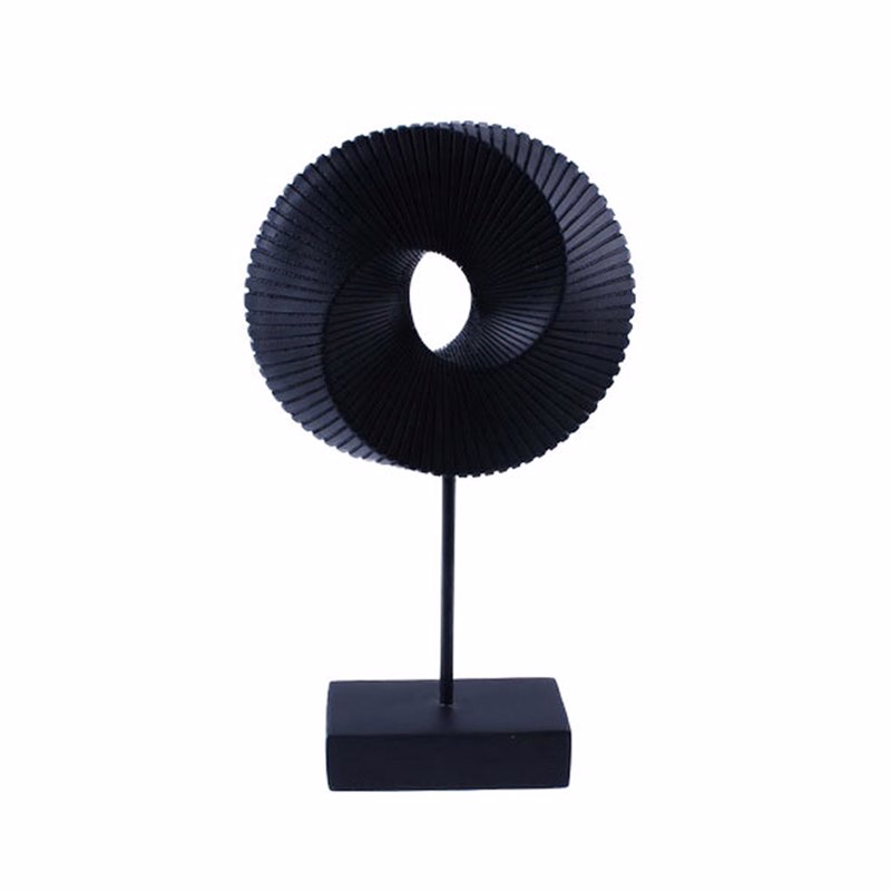 Liberta - Maison SOCH Διακοσμητικό Totem Polyresin Μαύρο 22x8x38cm 022800