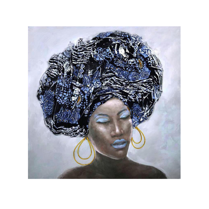 Liberta - Maison MAVAZ Πίνακας Καμβάς Πολύχρωμος με Ξύλ