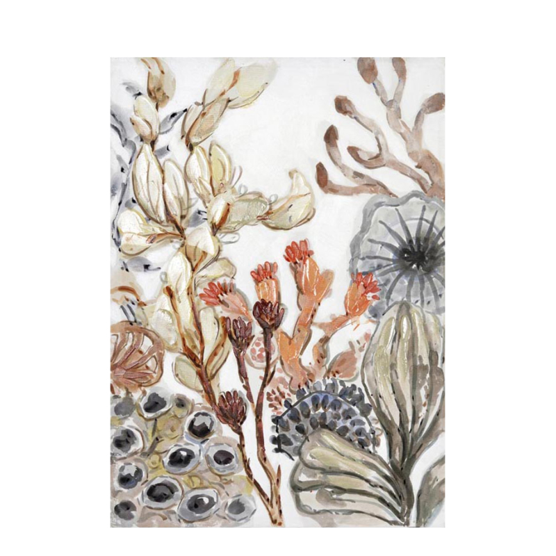 Liberta - Maison RECIF 1 Πίνακας Καμβάς με Πολύχρωμο Ξύ