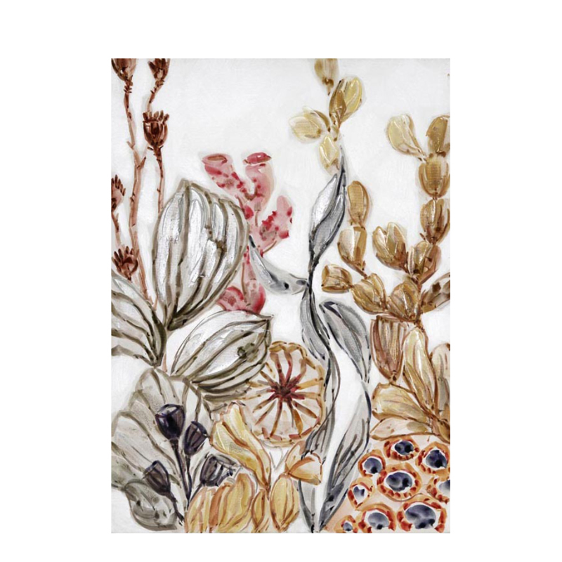 Liberta - Maison - ΣΗΜΑΝΤΙΚΟ: Σε περίπτωση διαφοράς τιμής από το κατάστημα ισχύει παντα και μόνο η τιμή του καταστήματος Liberta - Maison RECIF 2 Πίνακας Καμβάς με Πολύχρωμο Ξύ