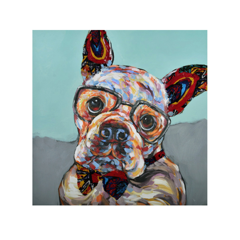 Liberta - Maison IMBA DOG Πίνακας Καμβάς Πολύχρωμος με 