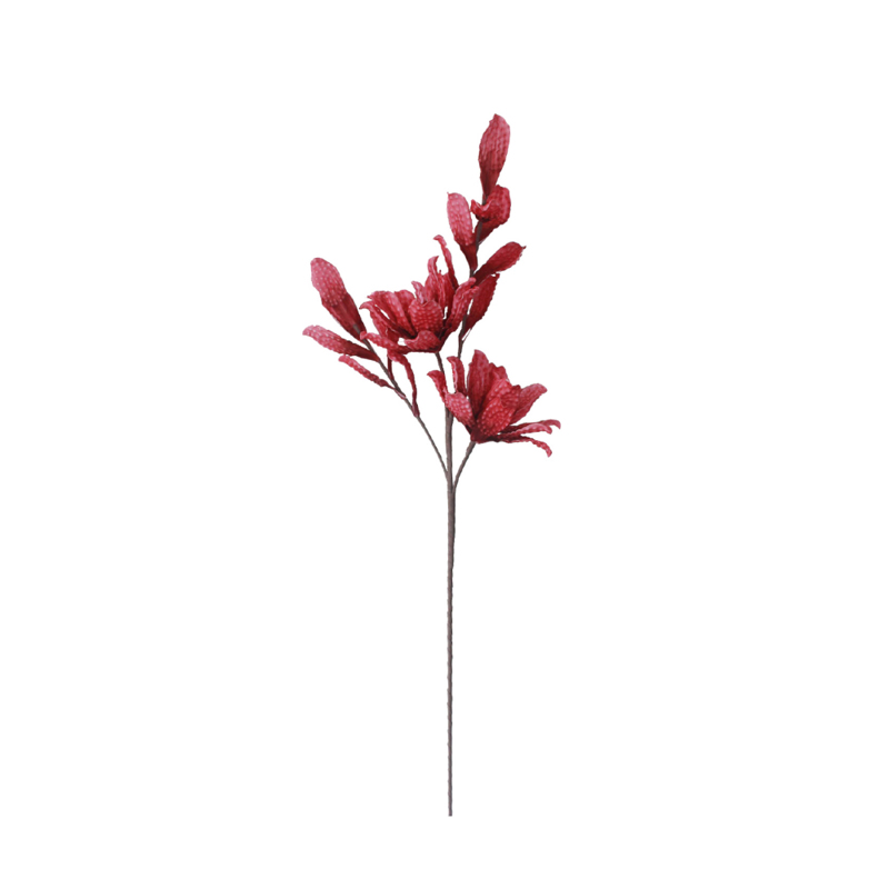 Liberta-Maison Liab Λουλούδι Τεχνητό 110cm EVA Foam Μπορντό 022976