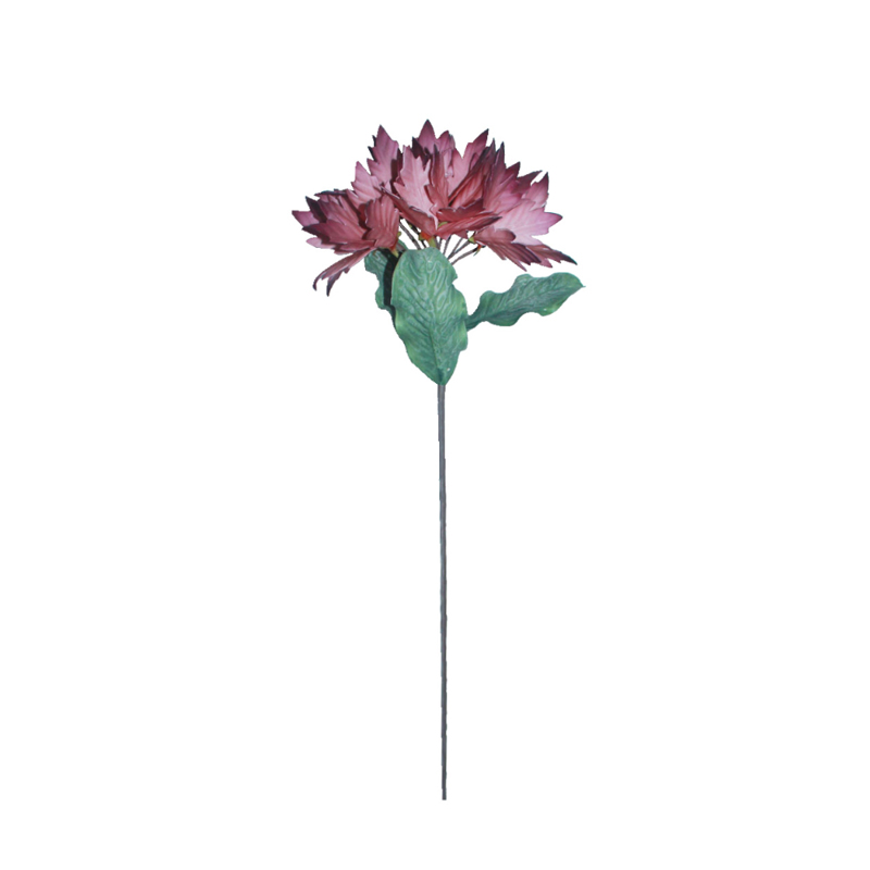 Liberta-Maison Liab Λουλούδι Τεχνητό 82cm EVA Foam Μπορντό 022980