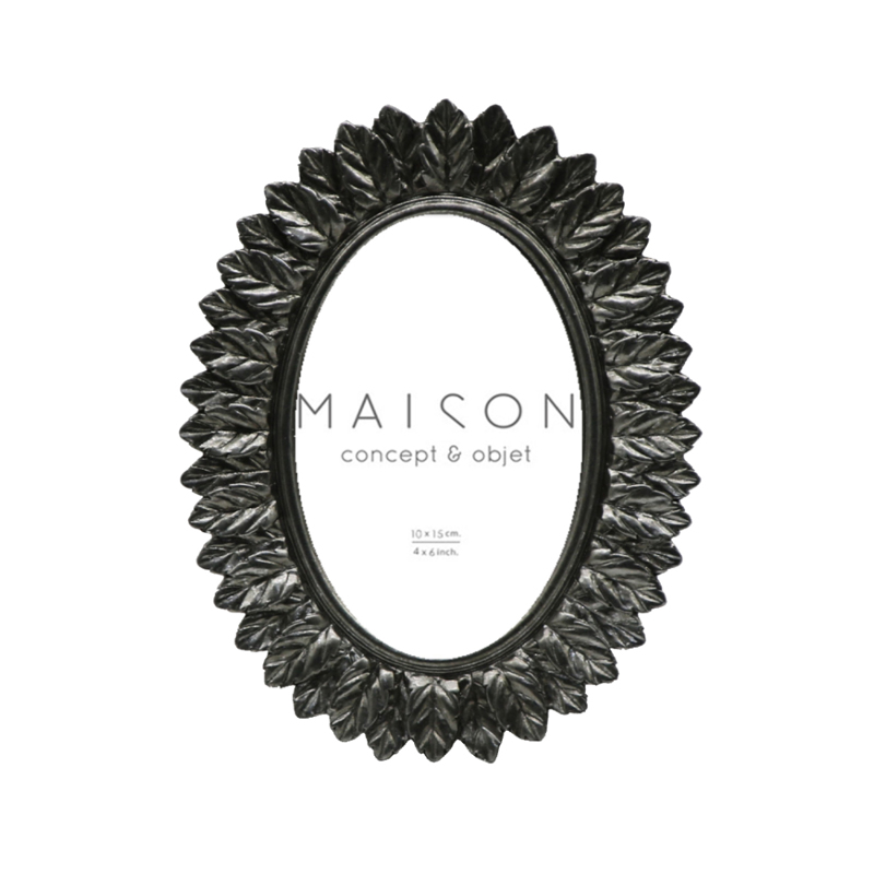 Liberta - Maison CROWN Κορνίζα (10x15cm) Polyresin Ασημ