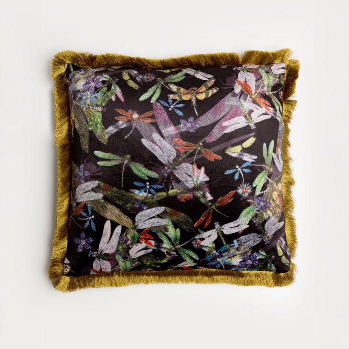 Liberta - Maison DRAGONFLIES Diakosmitiko Maxilari Polyester Poluxromo 45x45cm 023394