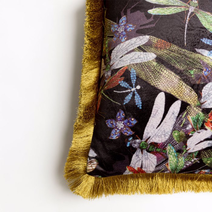 Liberta - Maison DRAGONFLIES Diakosmitiko Maxilari Polyester Poluxromo 45x45cm 023394